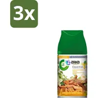 Air Wick 3 x Freshmatic – Automatische Luchtverfrisser Navulling – Sensual Vanilla – 250 ml - Geurverspreiding - Warme Geur - Vanille - Geur Neutralisatie - Luchtverfrisser