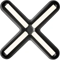 Loom Design Wandlamp Fuzz, dimbaar, zwart, Woon-/ Eetkamer, Kunststof, Modern, wandlamp