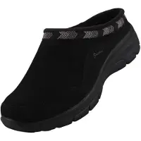 SKECHERS damesslipper Easy Going Seasonal Grace zwart 169104-BBK