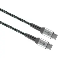 Goobay USB C naar USB C kabel | | 1 meter | USB 2.0 (60W, 480 Mbps)