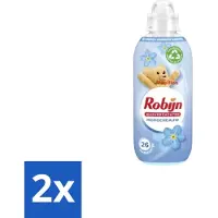 Robijn 2 x – Wasverzachter – Morgendauw – 650 ml - Wasverzachter - Wasgeur - Zachtheid - Frisheid - Wasmiddel