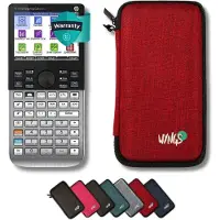 HP Prime G2 incl. WYNGS Beschermhoes Rood - Grafische Rekenmachine - Basis Pakket
