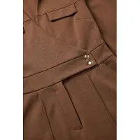 Aaiko Dames Jumpsuits Vion Vis 147 - Bruin - Maat M