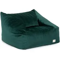 Nobodinoz Chelsea Velvet zitzak Jungle Green