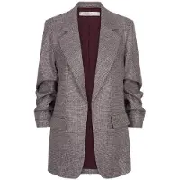 Esqualo Blazer Fancy Trass Bordeaux Rood dames