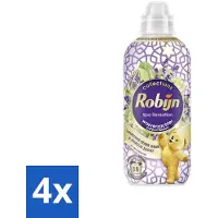 Robijn 4 x – Wasverzachter – Intense Spa Sensation – 765 ml - Wasverzachter - Eucalyptus - Lavendel - Wasgeur - Kleding Verzorgen