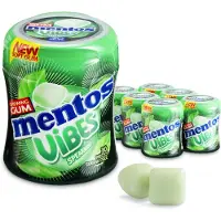 Mentos Kauwgom Vibes Spearmint Suikervrij 6 x 30 stuks