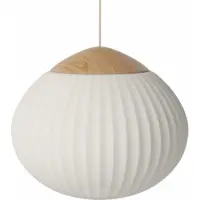Bolia Hanglamp Acorn Oiled Oak / Ivory Fabric 50 cm