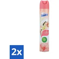 At Home 2 x - Scents - Luchtverfrisser - Vanilla & Magnolia - Verwijdert Vieze Geurtjes - 400 ml - Luchtverfrisser - Geur Neutraliseren - Geurtjes Verwijderen - Geur Verspreiding - Vanille En Magnolia