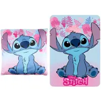 Lilo & Stitch slaapkamerset; kussen en fleece deken