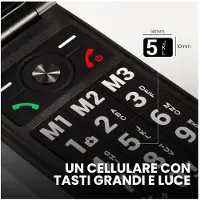 SPC 2342n mobiele telefoon. Één maat / EU-stekker, 220V. Één maat