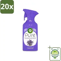 Air Wick 20 x - Luchtverfrisser Spray - Paarse Lavendel - 250ml - Grootverpakking - Luchtverfrisser - Lavendelgeur - Geurspray - Huisgeur - Ongewenste Geur