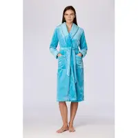 Woody Dames kamerjas blauw - maat S