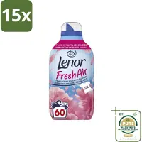 Lenor 15 x – Wasverzachter – Bloesem – 60 Wasbeurten – 840 ml - Grootverpakking - Wasverzachter - Buitenluchtfrisheid - Bloesemgeur - Wasgoed - Geur