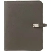 Kalpa A5 organizer met weekagenda met uurindeling nerf grijs (1 week per 2 pagina's) 4-talig