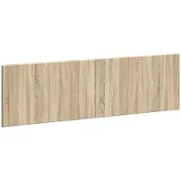 vidaXL Wandgemonteerd Hoofdbord BREDA Sonoma Eiken Bewerkt hout