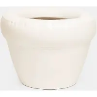 Home Studyo Pierre Plantenpot Big | Matte | Bone