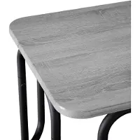 vidaXL Salontafel Grijs Sonoma 79,5 x 40 x 36 cm Bewerkt hout