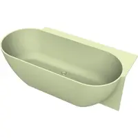 Arcqua Havana Back To Wall Ligbad Rechts 170x80 cm Mat Pastel Groen