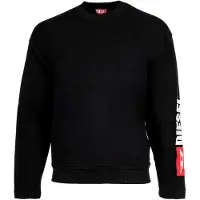 Diesel Sweatshirt rood / zwart / wit