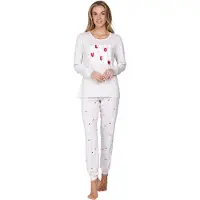 Rebelle Pyjama 'Endless Love' beige