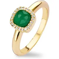 Tirisi Jewelry milano sweeties ring met smaragd tr9624em-2t-54