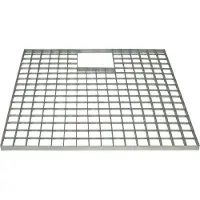 Ubbink afdekrooster 80x80 cm metaal - geschikt voor container Victoria 90