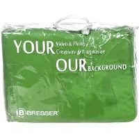 Bresser BR-9 Achtergronddoek 2.5x3m Groen