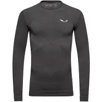 Salewa - Zebru Responsive L/S Tee - Merino-ondergoed L, grijs