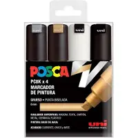 Posca Markeerset PC-5M GSWB Multicolour 4 Onderdelen