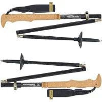 Komperdell - FX Lite Carbon Vario Summit Compact - Trekkingstokken 105-125 cm, titan