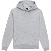 Element - Sweatshirts - Icon Embroidery Hooded Sweatshirt Mid Grey Heather voor Heren van Katoen - Maat M - Grijs