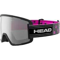 Head - Skibrillen - Contex Pro 5K Race Vis RD + SL voor Unisex van Siliconen - Maat L - Zwart