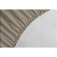 HOME LINGE PASSION - HP72126 - Hoeslaken 160 x 200 cm - 82 g microvezel - Beige