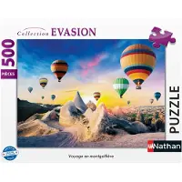 Nathan Puzzle Voyage en montgolfière 500 pièces