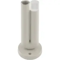 Brilliant Sayu LED-tafellamp, oplaadbare tafellamp met vaas, 27 cm, 250 lm, 2700 K, draadloos opladen