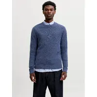 Jack & Jones Trui 'JJERYDER' blauw gemêleerd