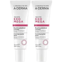 A-Derma Exomega Ogen Kalmerende oogbalsem | Hydraterend & Anti-krabben | Oogleden & Oogcontouren met neiging tot atopisch eczeem 2x15 ml