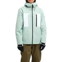 Quiksilver - Ski jassen - Dawson 10K Jacket Iceberg Green voor Unisex - Maat L - Groen