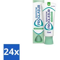Sensodyne 24 x - Tandpasta - ProGlasur Daily Protection - Dagelijkse Bescherming - 75 ml - Tandpasta - Tandglazuur - Tanderosie - Fluoride - Gevoelige Tanden