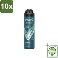 vidaXL 10 x Men - Deodorant Spray - Sensitive - Zachte Bescherming - 150 ml - Grootverpakking - Deodorant - Antitranspirant - Gevoelige Huid - Langdurige Bescherming - Alcoholvrij