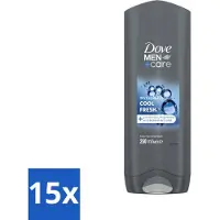 Dove 15 x Men+Care Douchegel - Cool Fresh - 250 ml - Voordeelverpakking - 15 stuks