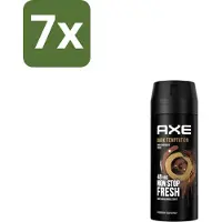 Axe 7 x – Deodorant Spray – Dark Temptation – 150 ml - Deodorant Spray - Mannelijke Geur - Warme Geur - Chocolade Geur - Transpiratiegeur