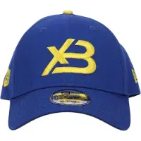 New Era Core 9FORTY xBuyer Geborduurd Logo Katoenen Baseball Cap (Blauw)