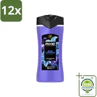 Axe - Douchegel - Blue Lavender - Kalmerend - Premium Geur - 300 ml - Voordeelverpakking - 12 stuks - Douchegel - Blue Lavender