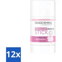 Diadermine 12 x - Essential Care - Cleansing Stick - Kombucha - 40g - Huidreiniger - Reinigingstick - Kombucha Thee - Gezichtsreiniger - Gevoelige Huid