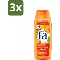 Fa 3 x – Douchegel – Empowering Moments – 250 ml - Douchegel - Hydraterende Douchegel - Douchegel Empowering Moments - Milde Douchegel - Douchegel Voor Normale Huid