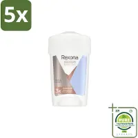 Rexona 5 x - Deodorant Stick - Women Maximum Protection Clean Scent - Anti-transpirant - 45 ml - Grootverpakking - Anti-transpirant - Deodorant - Zweet - Lichaamsgeur - Bescherming
