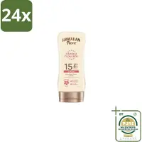 Hawaiian Tropic – Zonnebrand Lotion – Satin Protection Ultra Radiance – SPF - Voordeelverpakking - 24 stuks - Stralende huid - Zonnebrandlotion