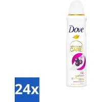 Dove 24 x - Deospray - Acai Bes & Waterlelie - 150 ml - Go Fresh - Acai Bes - Waterlelie - Deodorant - Antitranspirant